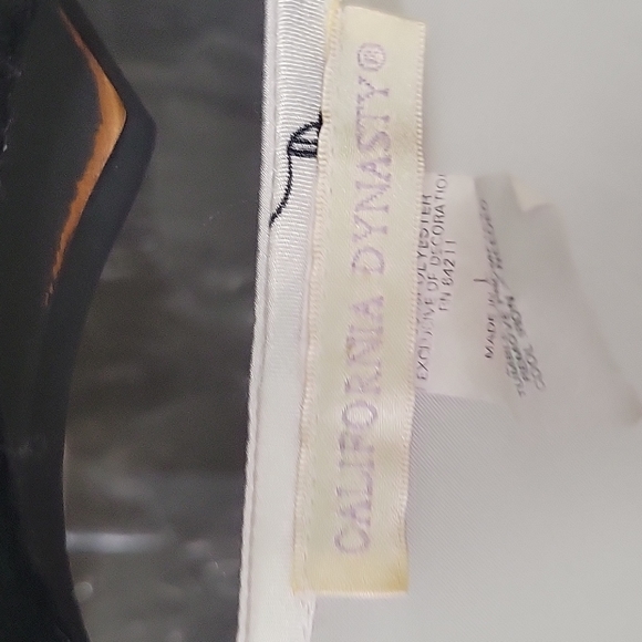 80s 90s California Dynasty Old School Hollywood Style Robe - Picture 2 of 4